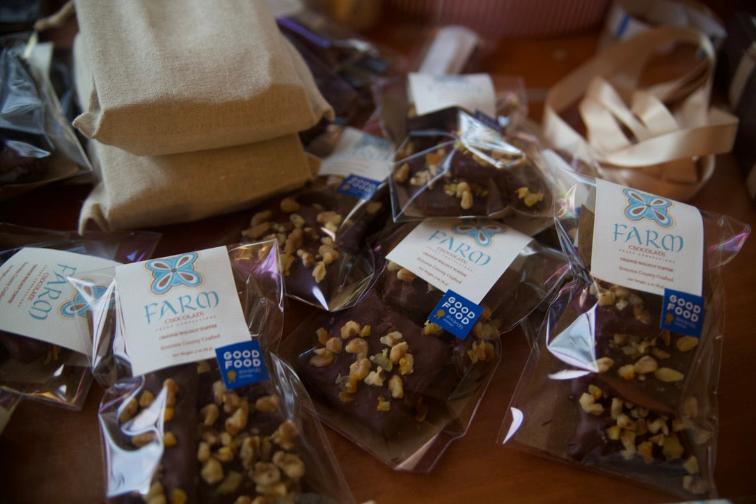 Orange Walnut Toffee
