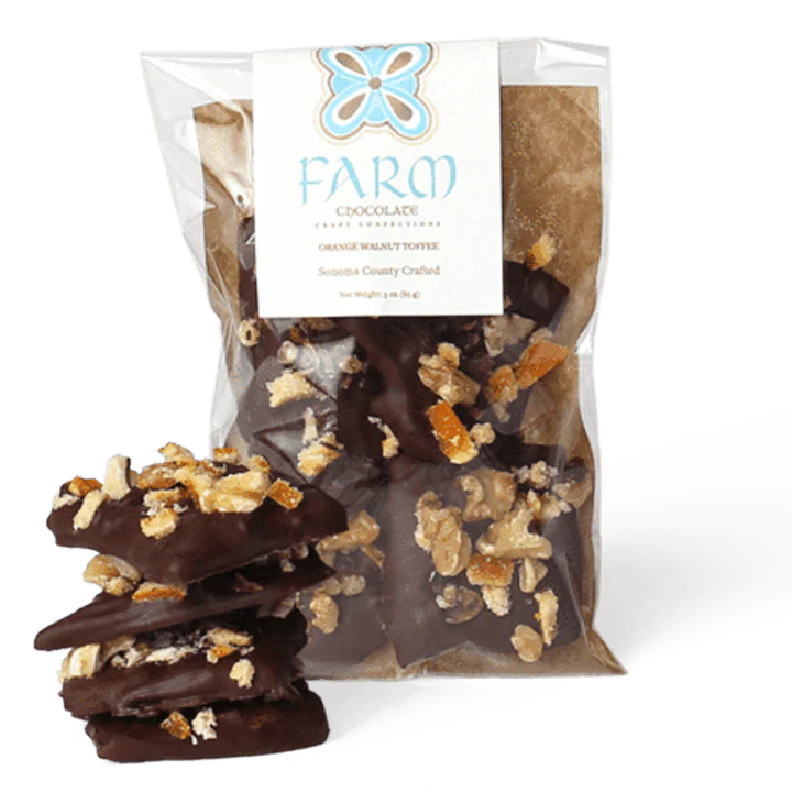 Orange Walnut Toffee